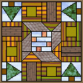 Little Town Block Pattern