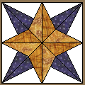 Eight Pointed Star Variation 2 Pattern