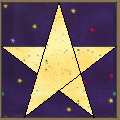 Five Pointed Star Pattern