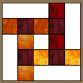 Flying Squares Pattern