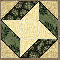 Ribbon Quilt Block Pattern