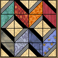 Fabric Boxes Pattern