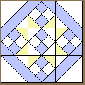 Nine Patch Star Pattern