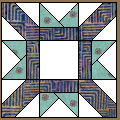 Stars in a Maze Pattern