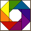 Rainbow Wheel Pattern