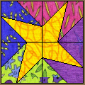 Star Squares Pattern
