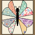 Patchwork Butterfly Pattern