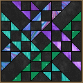 Interwoven Puzzle Pattern