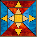 Double Stars & Diamonds Pattern