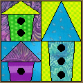 Birdhouses Pattern