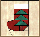 Christmas Stocking Block Pattern