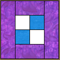 Framed Four Patch Pattern