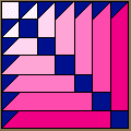 Blooming Squares Pattern