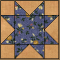 Square and Points Pattern