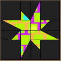 Galaxy Star Pattern