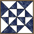 Spinning Four Patch Pattern